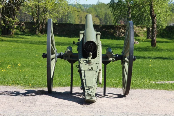 Artillerie alte Kanonen — Stockfoto