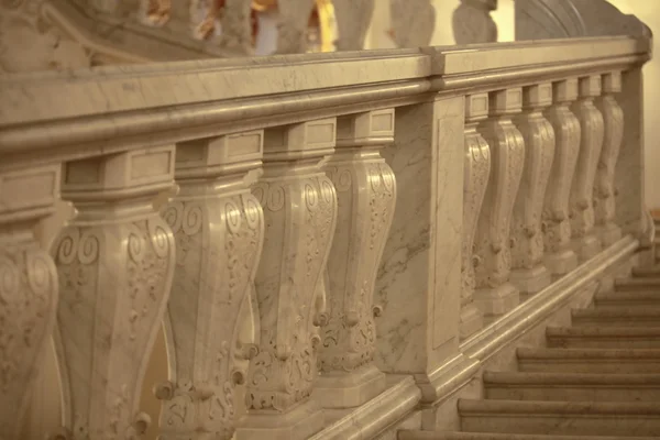 Marble staircase up — Stock Photo, Image