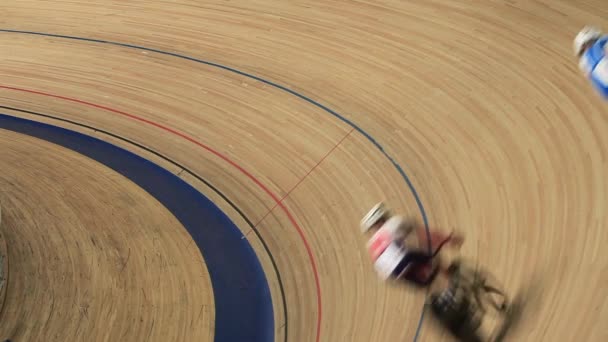 Cycle race  motion blur — Stock Video