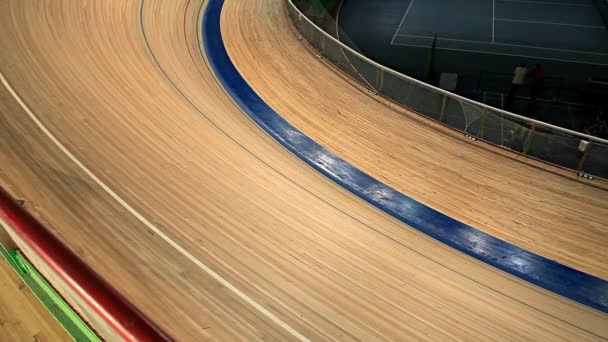 Bicycle Race blurred motion — Stock Video