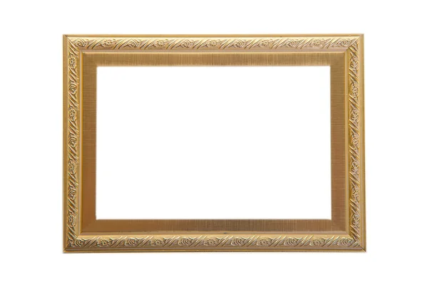 Picture frame with carved pattern — Stock Photo, Image