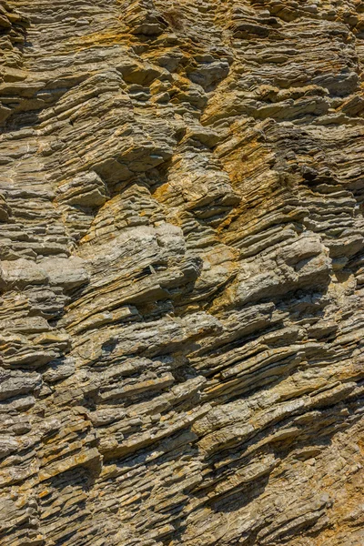 Geologic rock formation, stone background. — Stock Photo, Image