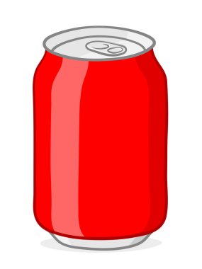 Kırmızı soda doodle
