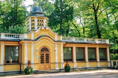 Saint Petersburg, Rusya - 17 Ağustos 2019: Yaz Bahçesi