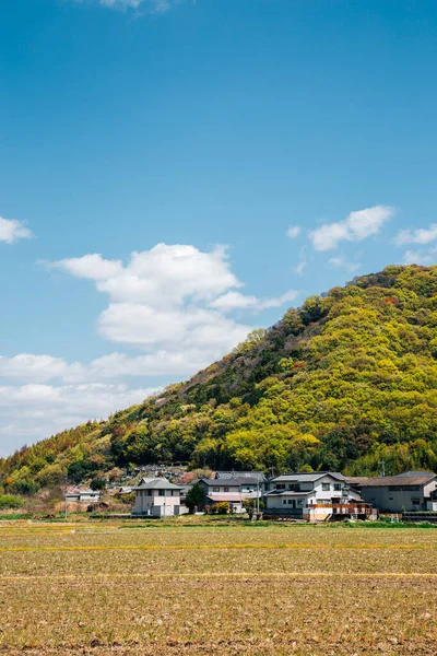 岡山県の日本の田舎町吉備津 — ストック写真