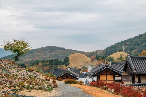 Seoak Dong Antiguo Pueblo Antiguas Tumbas Reales Gyeongju Corea — Foto de Stock