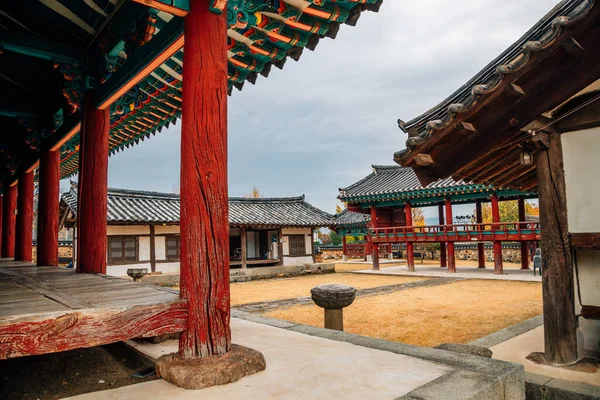 Сеок Совон Местная Академия Династии Чосон Кёнджу Корея — стоковое фото