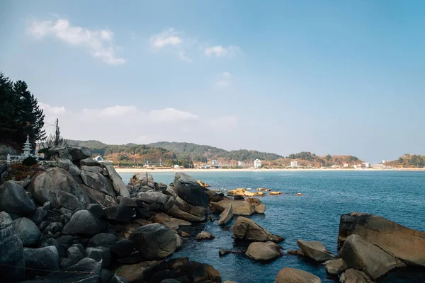 Playa Jukdo Yangyang Corea — Foto de Stock