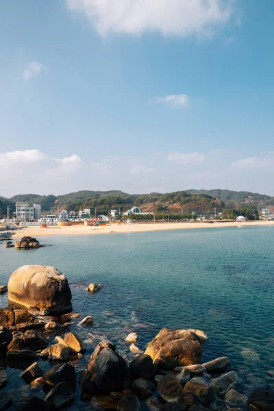 Yangyang Kore Deki Jukdo Plajı — Stok fotoğraf