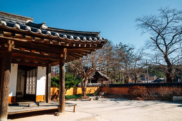 Gangneung Korea Dezember 2020 Heo Gyun Und Heo Nanseolheon Memorial — Stockfoto