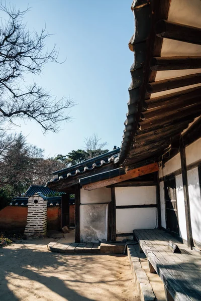 Gangneung Korea December 2020 Heo Gyun Heo Nanseolheon Memorial Park — Stockfoto