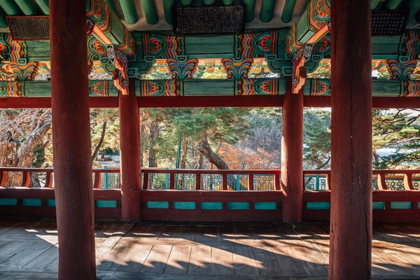 Gyeongpodae Koreaans Traditioneel Paviljoen Gangneung Korea — Stockfoto