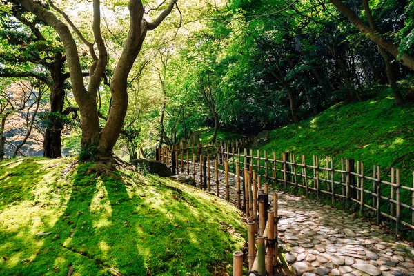 Ritsurin Park Giardino Tradizionale Giapponese Takamatsu Giappone — Foto Stock