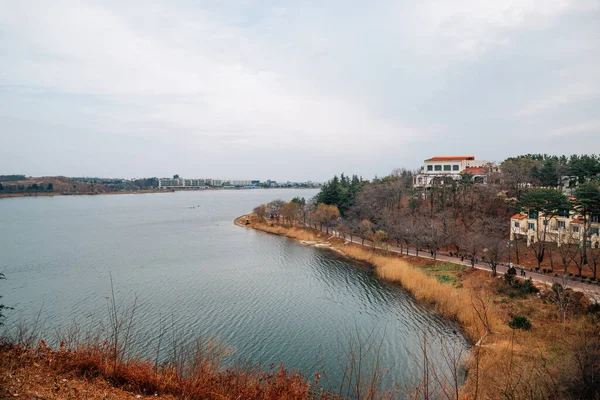 Yeongnangho Lake Park Winter Sokcho Korea — Stock Photo, Image