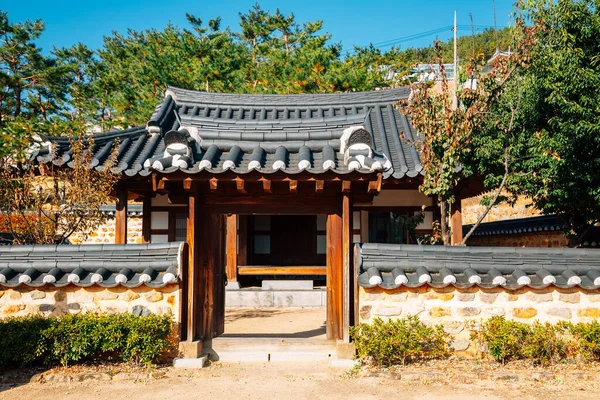 Miryang Korea Listopadu 2020 Tradiční Architektura Místní Samosprávy Miryang — Stock fotografie