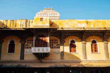 Bagore Ki Haveli, Udaipur, Hindistan 'daki eski geleneksel ev.