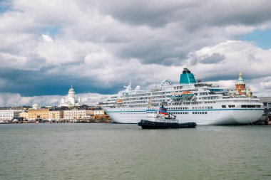 Finlandiya 'nın Helsinki liman kenti