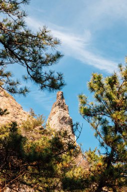 Gogunsan Adaları Daejangdo Daejangbong, Gunsan, Kore 'deki kayalıklar.