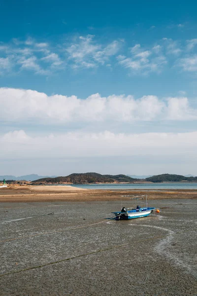 Seonyudo Island mud flat in Gunsan, Korea