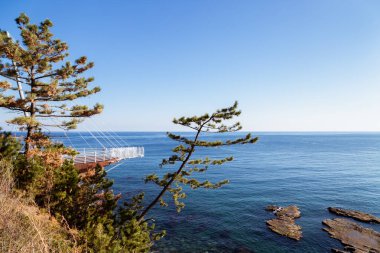 Kore, Pohang 'daki heoryum gözlemevi ve deniz.