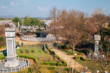 Paju, Kore - 6 Nisan 2021: Imjingak Pyeonghoa-Nuri Parkı