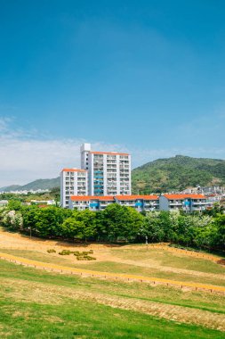 Daeseong-dong Antik Mezarlar ve Gimhae, Kore 'de şehir manzarası
