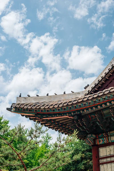 Deoksugung Palast Traditionelle Koreanische Architektur Seoul Korea — Stockfoto