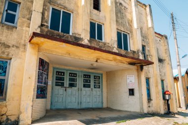 Seocheon, Kore - 25 Mart 2021 Pangyo eski kasaba tiyatrosu