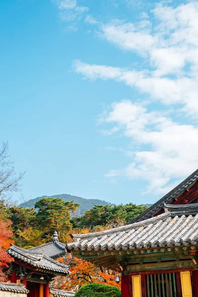 Bulguksa Temple Autumn Gyeongju Korea — Stock Photo, Image