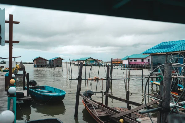 Casa Pesca Agua — Foto de Stock