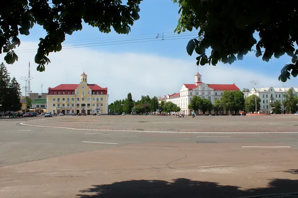 Området i Tjernihiv stad i sommar — Stockfoto