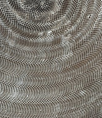 Işıklı karanlık soyutlama. Karanlık, soyut bir arkaplan. Hafif lekeli doku. Korrugasyon arka planı. Kahverengi kağıt kıvrımı