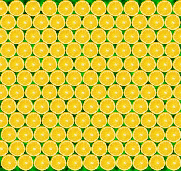 Struktura Plátku Citronu Žlutá Textura Plátků Citronu Plátky Čerstvých Šťavnatých — Stock fotografie