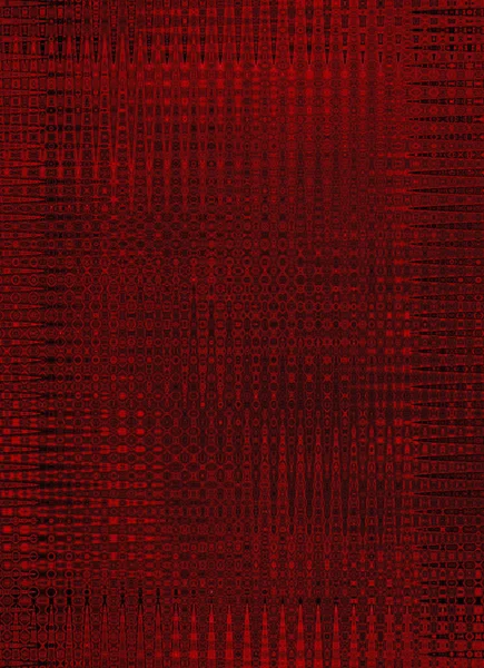 赤の抽象的な背景 赤文字の抽象化 パターン化された質感 生地の質感 テキスタイルパターンの背景 キャンバスレッド — ストック写真