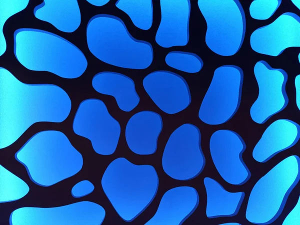 Sfondo Astratto Blu Con Macchie Luminose Astrazione Offuscata Texture Viola — Foto Stock