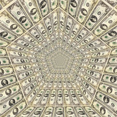 alev arka plan üzerinde desenle Doları