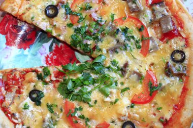 iştah açıcı pizza