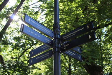 işareti yerlerin göstergesi ile ilginç