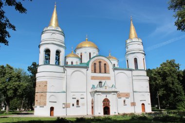 Chernihiv kasaba kilisede Spaso-Preobrazhenska