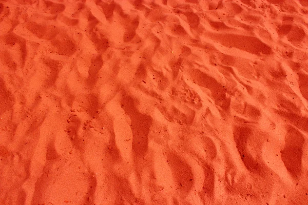 Roter Sand in der Wüste — Stockfoto