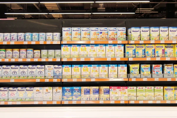 Shop of baby nutrition — Stock Photo, Image