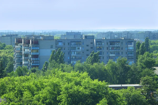 View to Chernihiv town from above — Stock Photo, Image