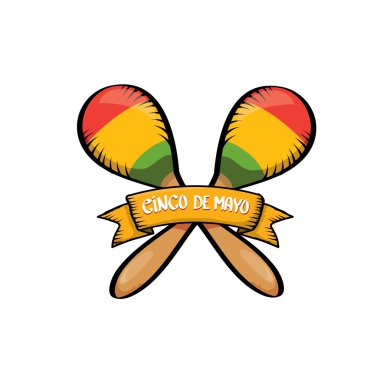 Cinco de Mayo vektör simgesi