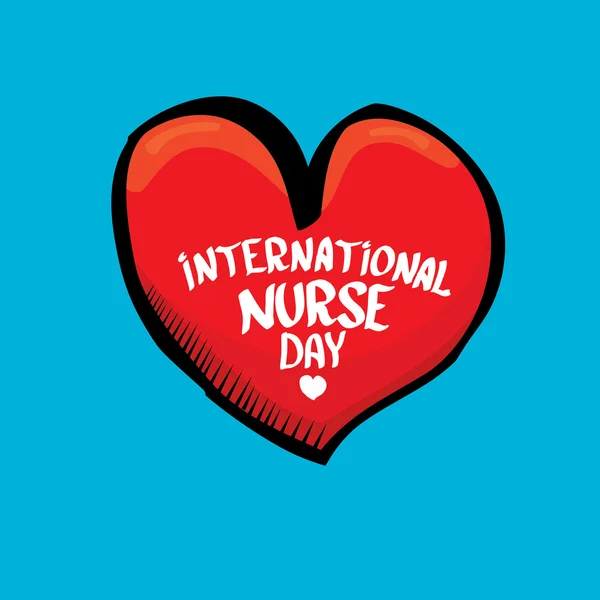 Mezinárodní zdravotní sestra den přání — Stockový vektor