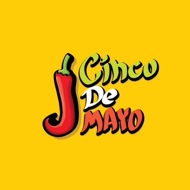 Cinco de Mayo vektör kavramı