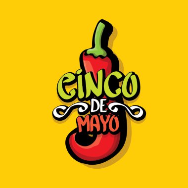 Cinco de Mayo vektör kavramı