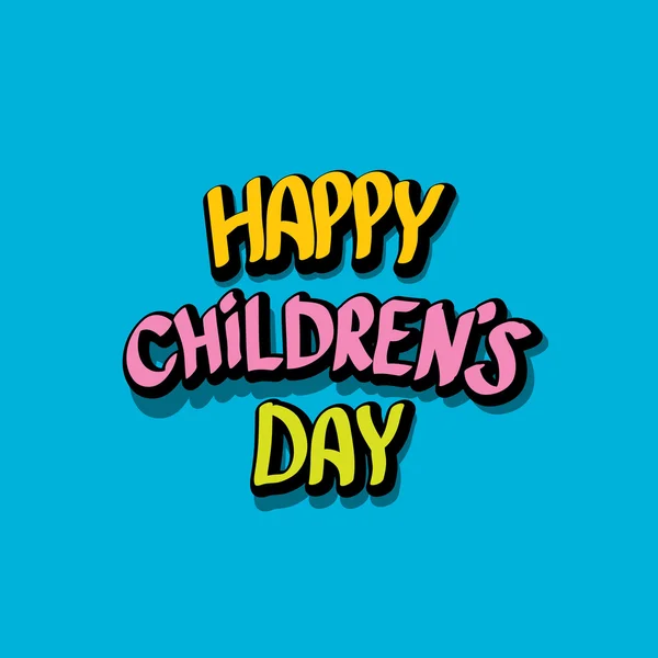 1 giugno internazionale bambini giorno sfondo . — Vettoriale Stock