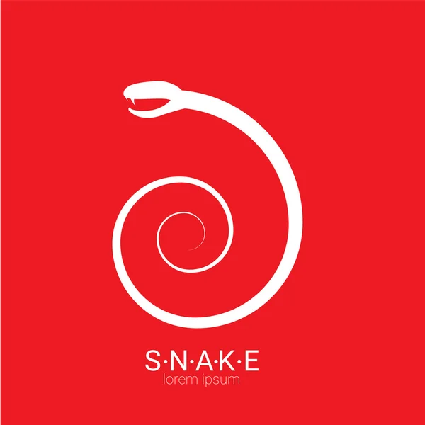 Vectorelement slang simpel logo ontwerp. — Stockvector