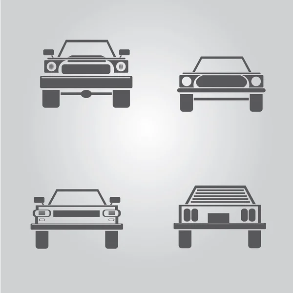 Car logo set. vector car icons collection — Stock Vector