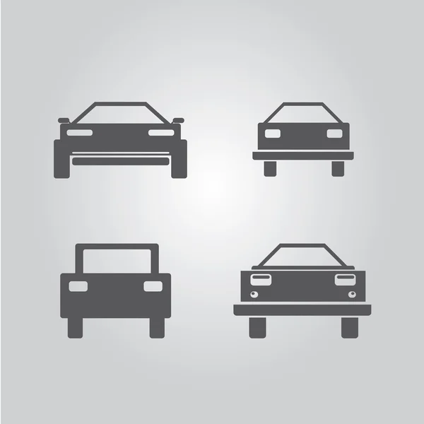 Car logo set. vector car icons collection — Stock Vector